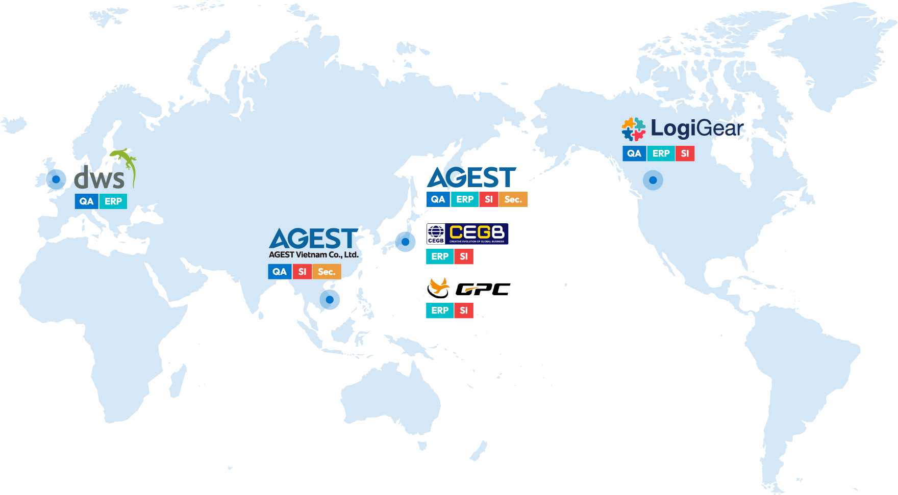グループ会社一覧MAP