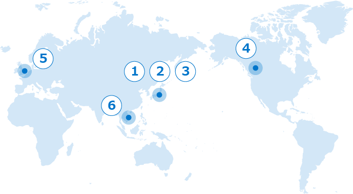 グループ会社一覧MAP